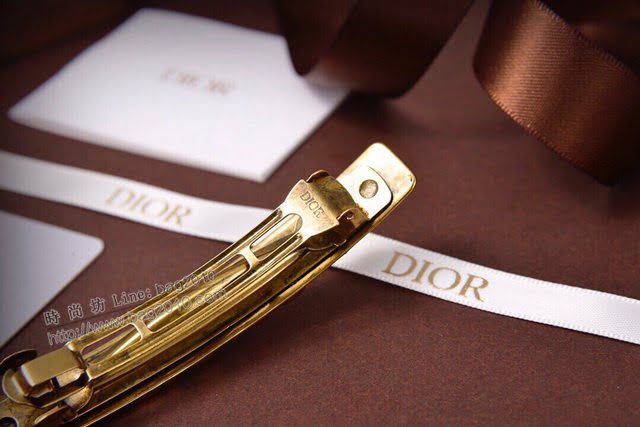 Dior飾品 迪奧經典熱銷款字母髮夾  zgd1130